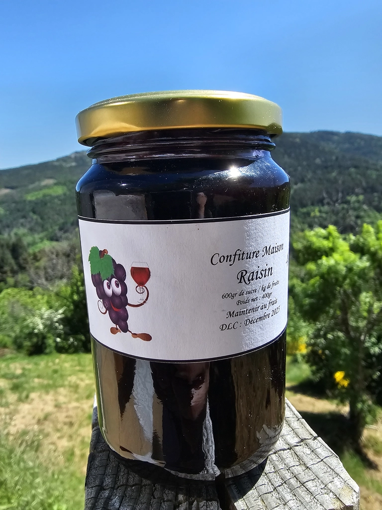 confiture-raisin-la-bulle-ardeche