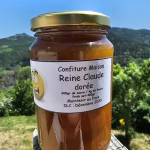 Confiture de reine-claude dorée