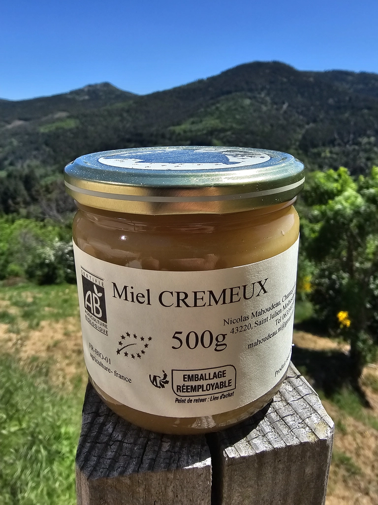 Miel crémeux